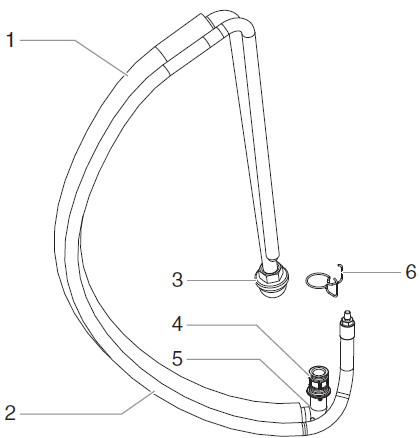 RentSpray 600 Siphon Assembly Parts